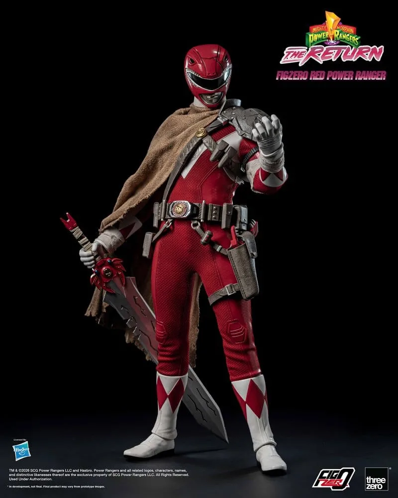 Power Rangers Action Figure – The Return FigZero Red Ranger 31 cm 8