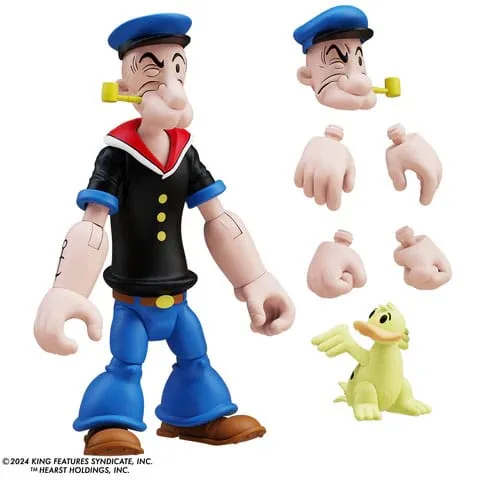 Popeye Action Figure – First Appearance Black Shirt 2