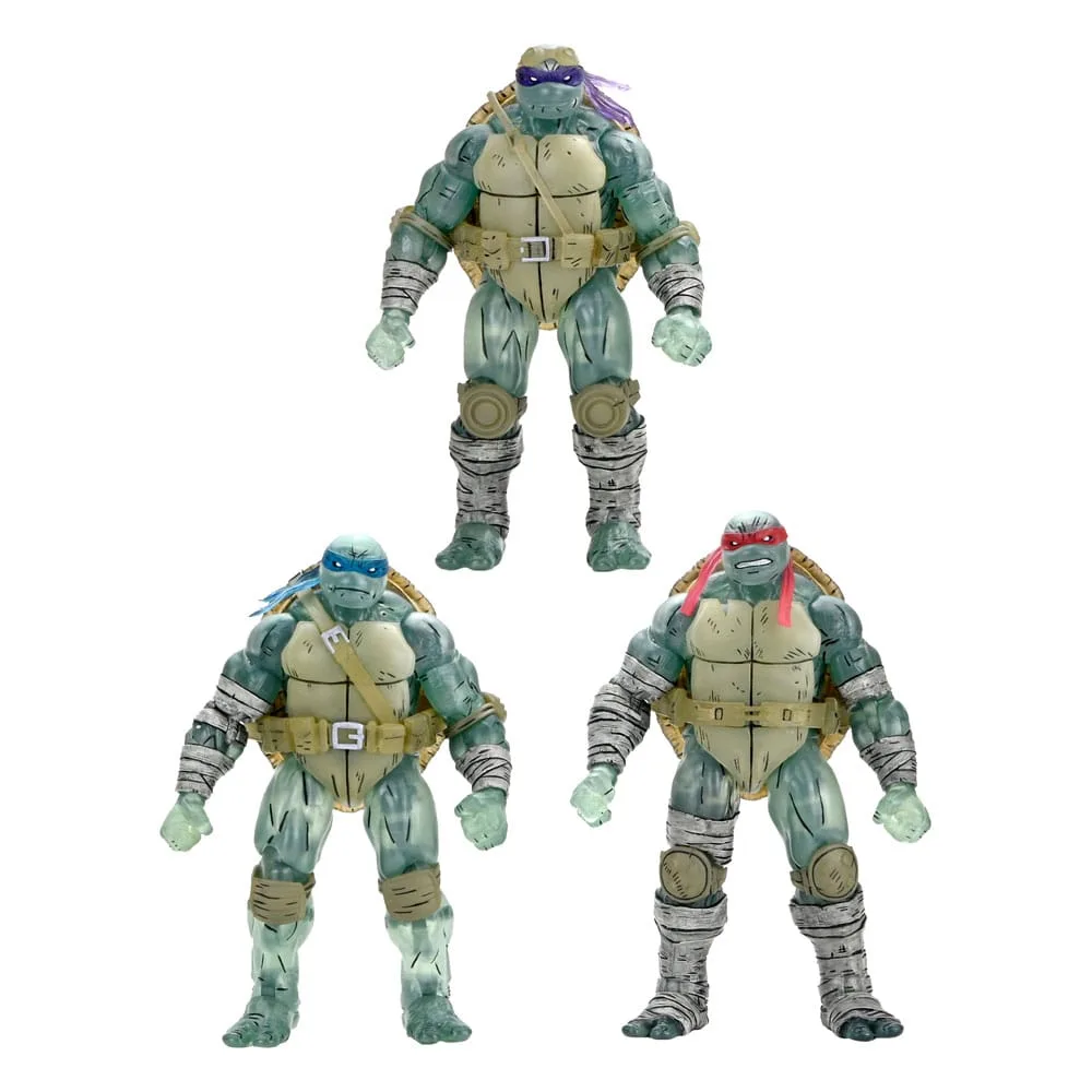 TMNT Action Figures – The Last Ronin Ghost Brothers 3-Pack 18 cm