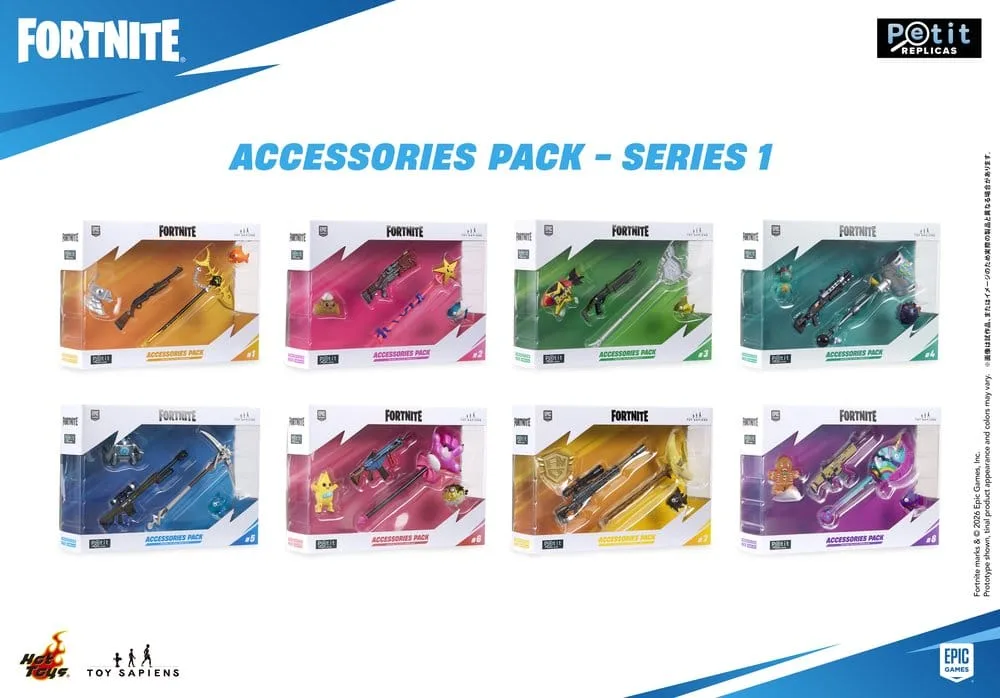 Fortnite Accessory Packs – Petit Replicas Series 1 Assortment of 8 7