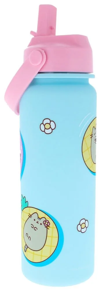 Pusheen Water Bottle – By the Pool Blue Flip Top 4