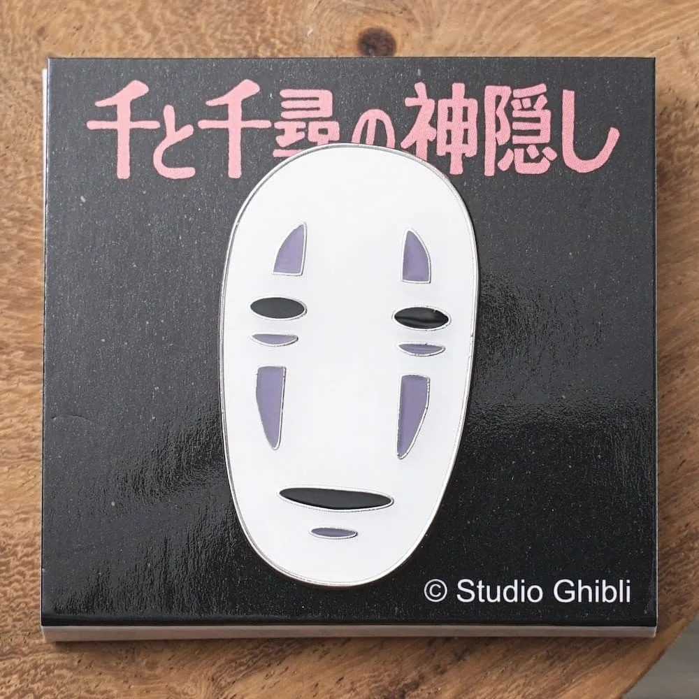 Spirited Away Pin – No Face Close-Up