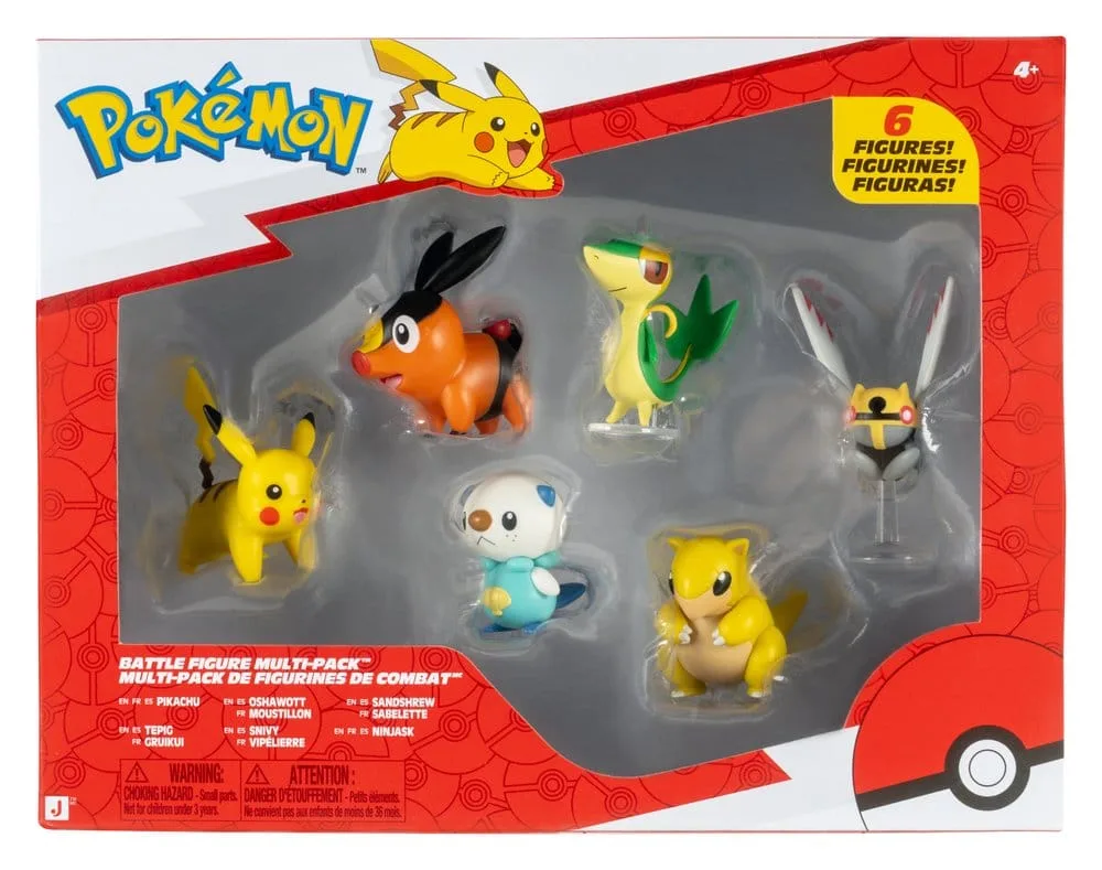 Pokémon Battle Figure Set – 6-Pack 3