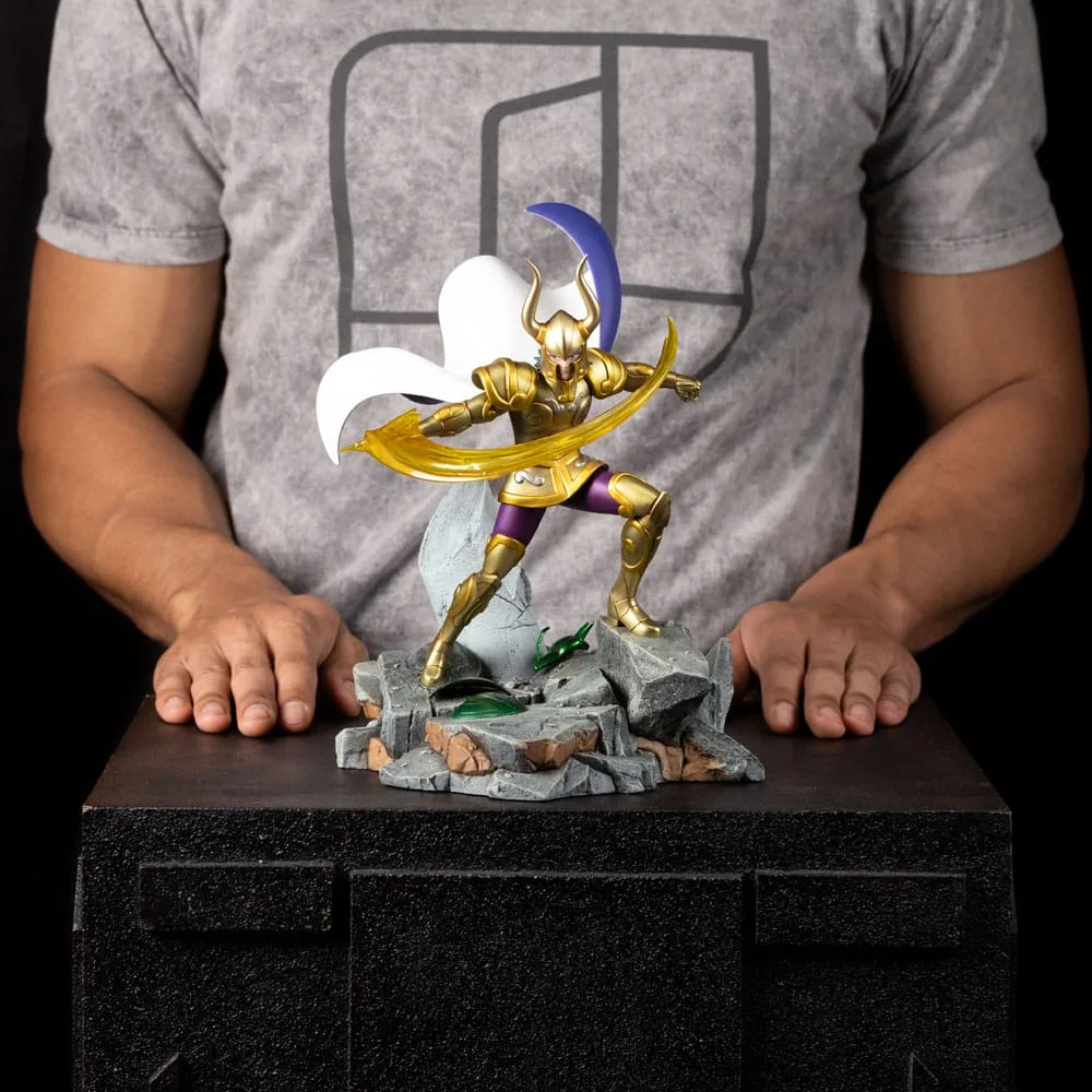 Saint Seiya Statue – Capricorn Shura Art Scale 25 cm 19