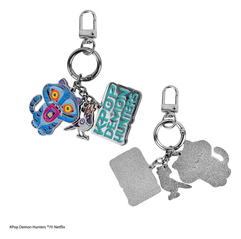 KPop Demon Hunters Charm Keyring – Derpy and Sussie 4