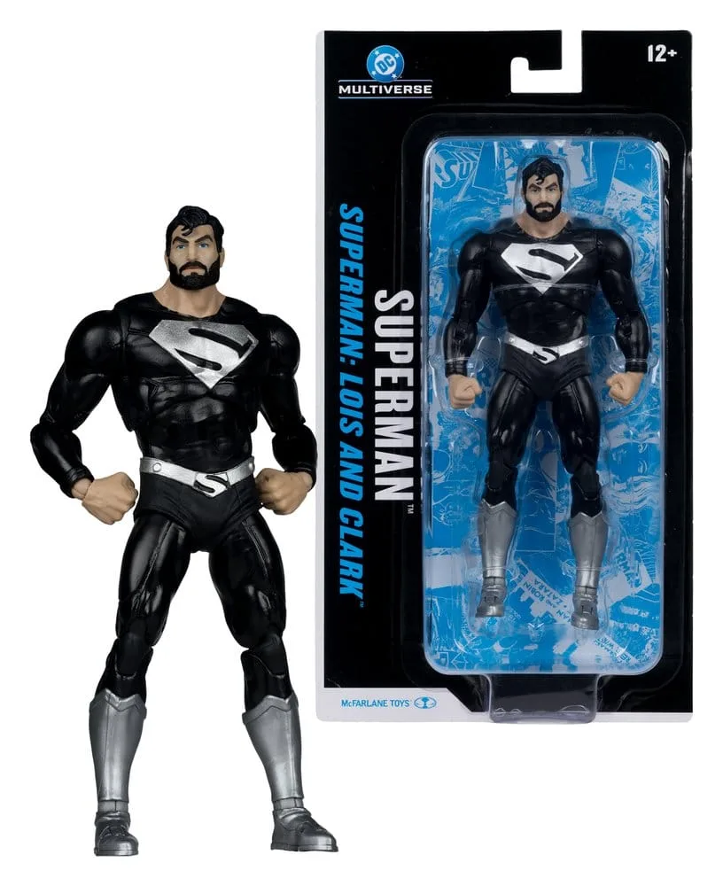 DC Multiverse Action Figure – Black Suit Superman 18 cm 2