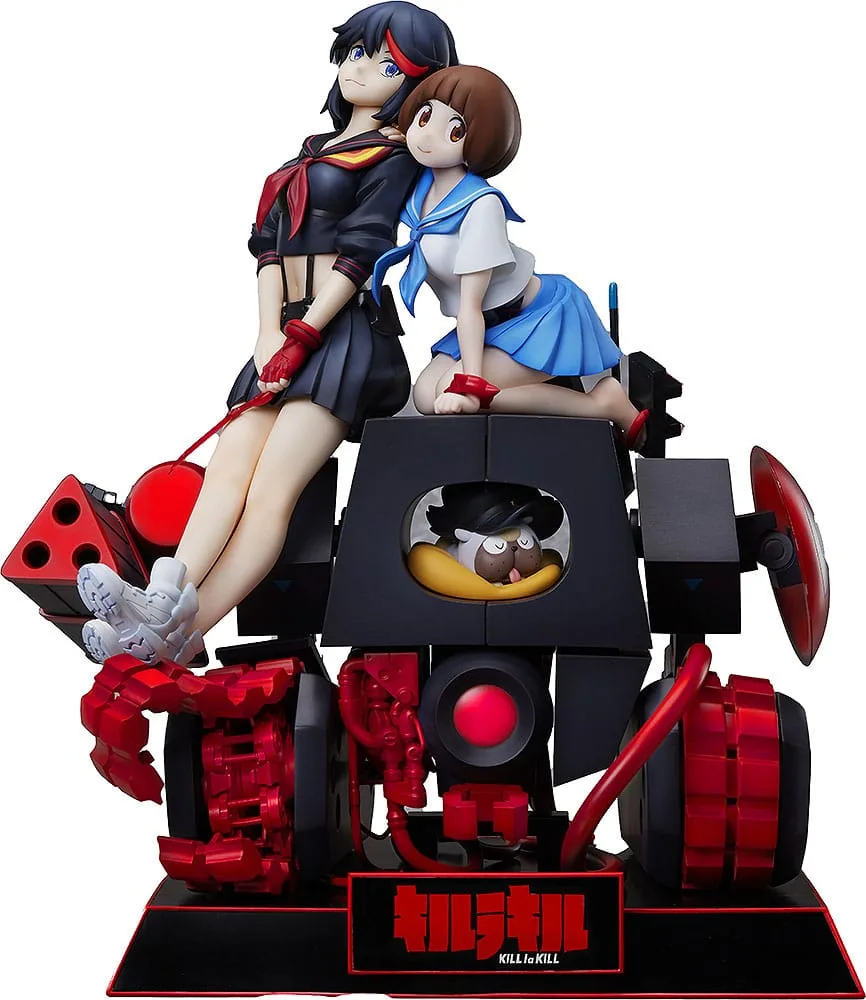 Kill la Kill PVC Statue – Ryuko Matoi and Mako Mankanshoku 27 cm