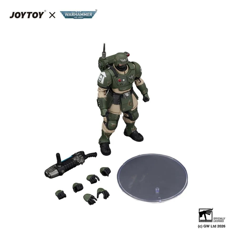 Warhammer Action Figure – Kasrkin 4 with Plasma Gun 5