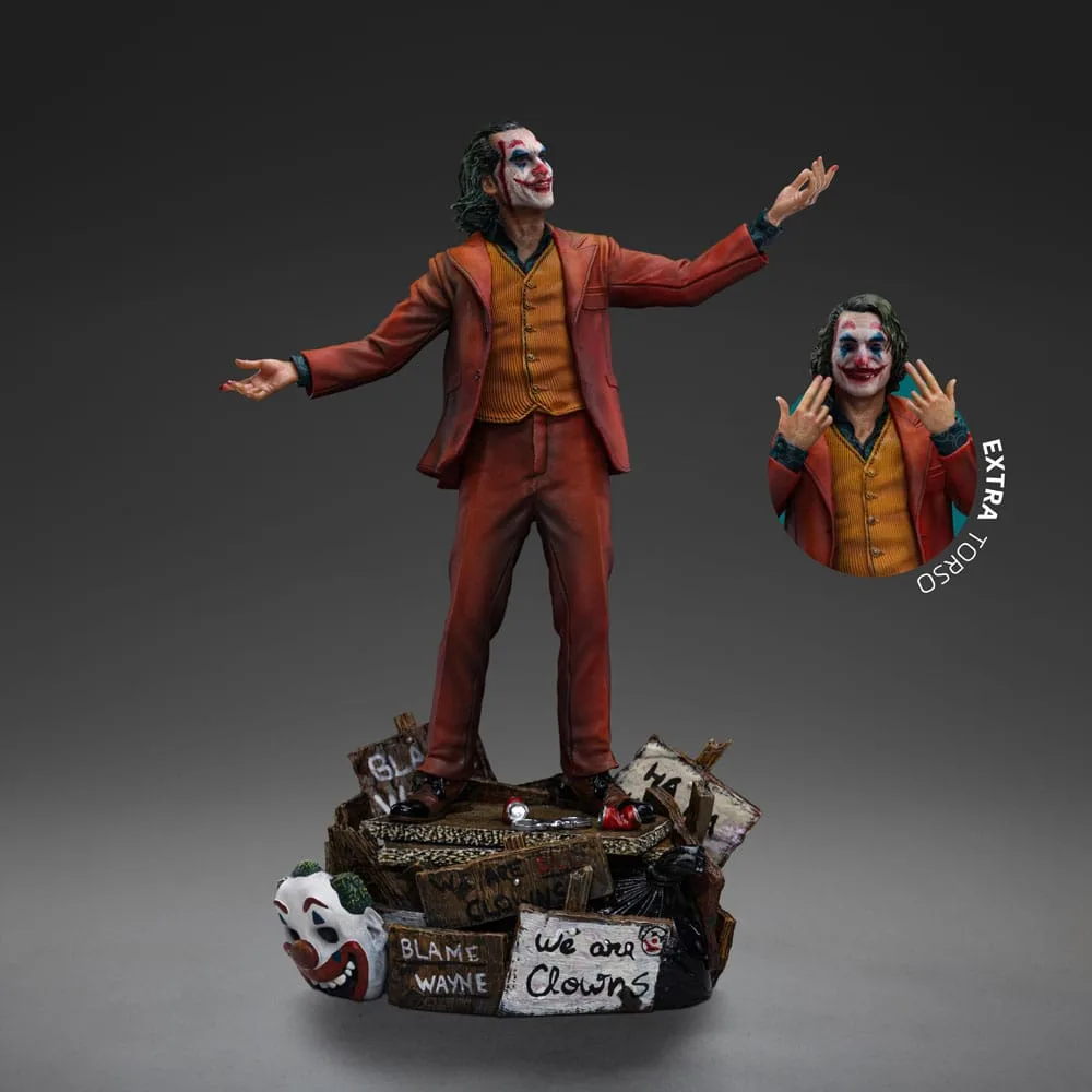 DC Comics Statue – Joker Arthur Fleck Art Scale Deluxe 1/10 19 cm 6