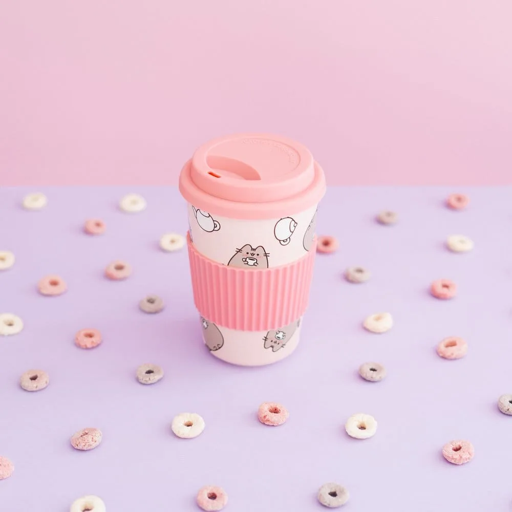 Pusheen Ceramic Mug – Lid and Silicone Grip 400 ml 4