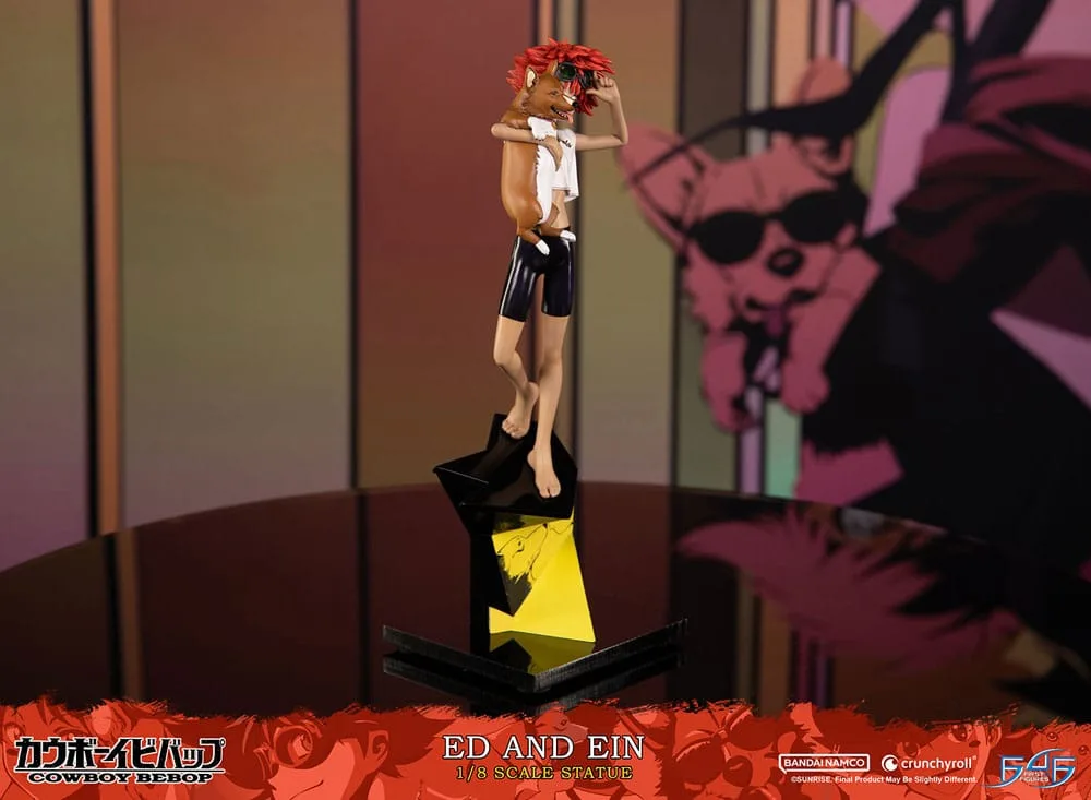 Cowboy Bebop Statue – Ed and Ein 1:8 28 cm 18