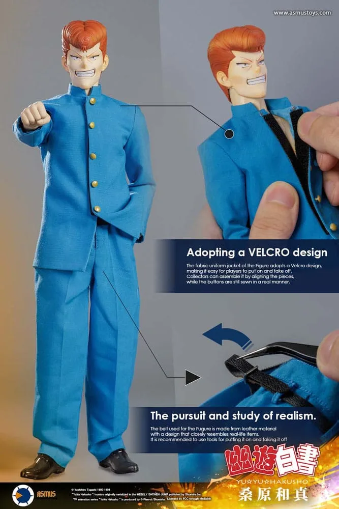 Yu Yu Hakusho Action Figure – Kazuma Kuwabara 1/6 Scale 30 cm 21
