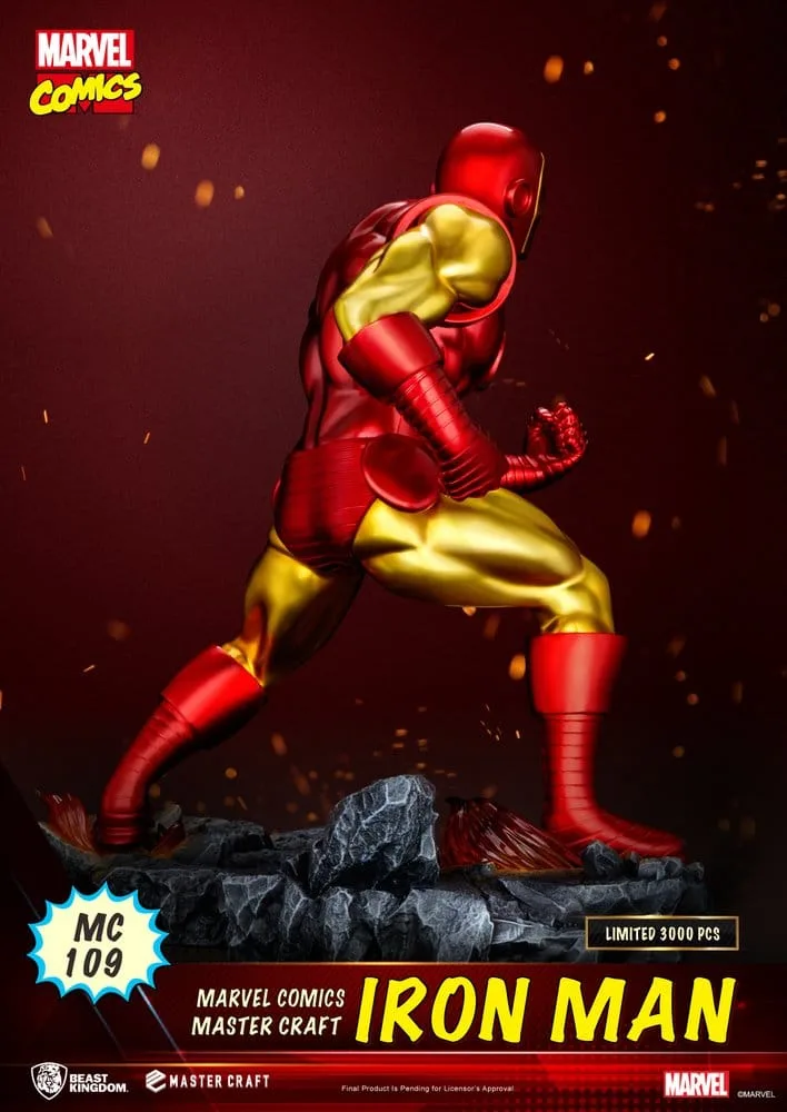 Marvel Comics Statue – Master Craft Iron Man 29 cm 2