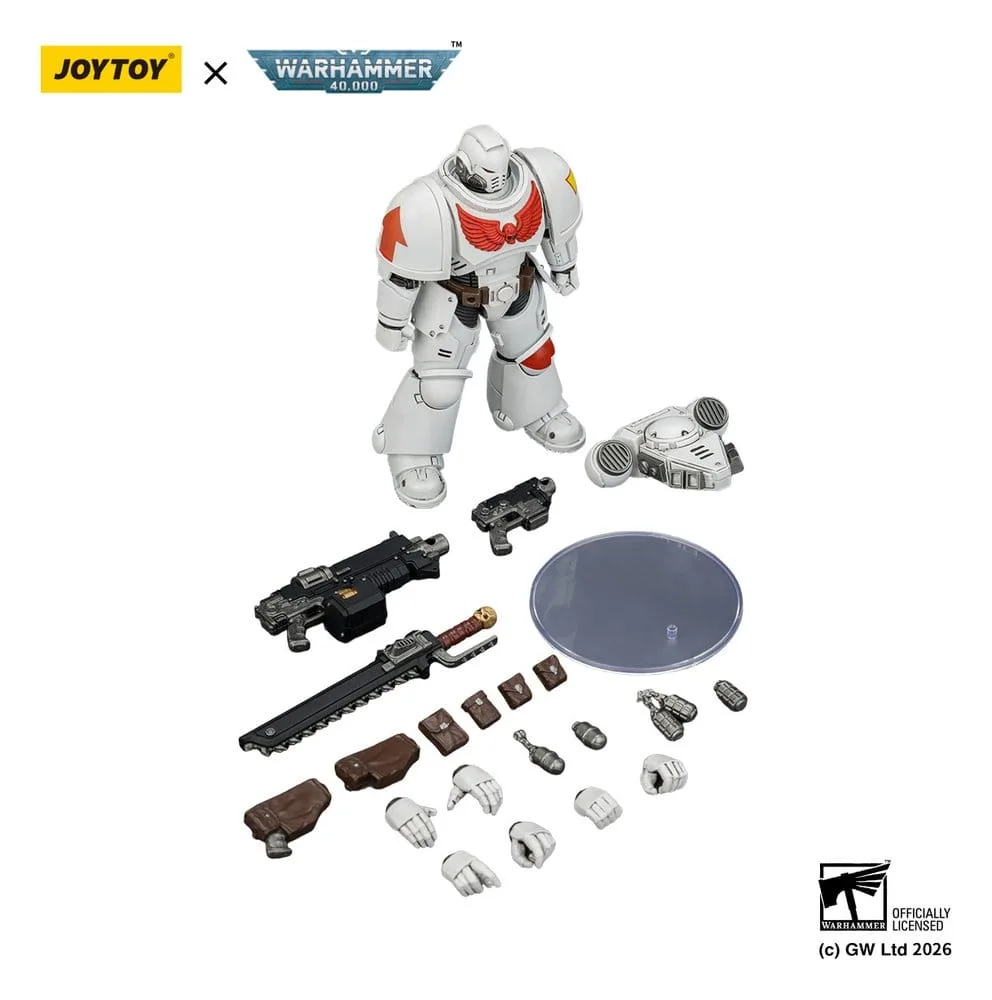 Warhammer 40,000 Action Figure – White Scars Intercessor 12.3 cm 6