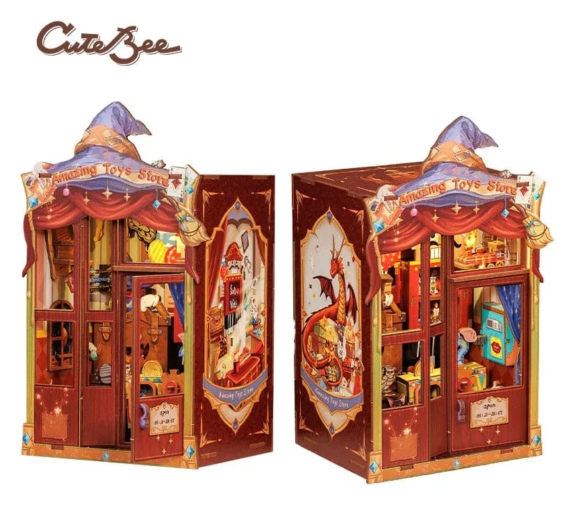 Speelgoedwinkel Book Nook – CuteBee Amazing Toy Store 17 x 12 cm 10