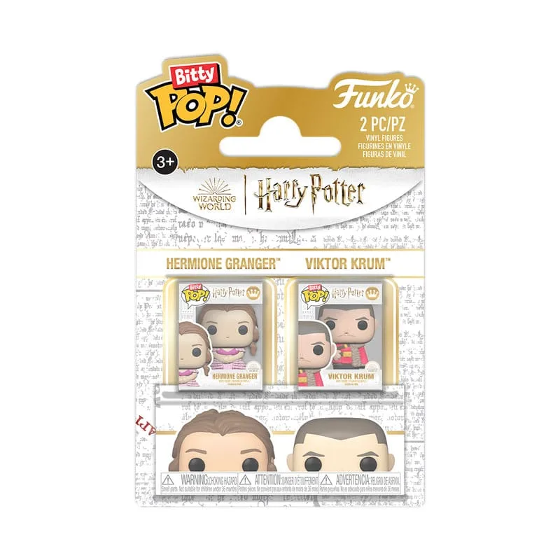 Harry Potter Vinyl Figures – Hermione and Krum Bitty POP 2-Pack