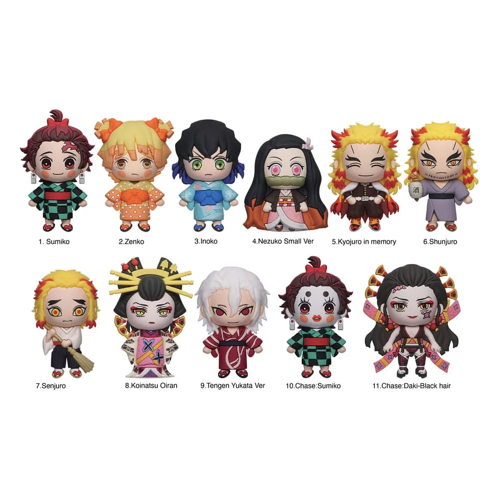 Demon Slayer Bag Clips – Series 5 Blind Bag Display 24-Pack