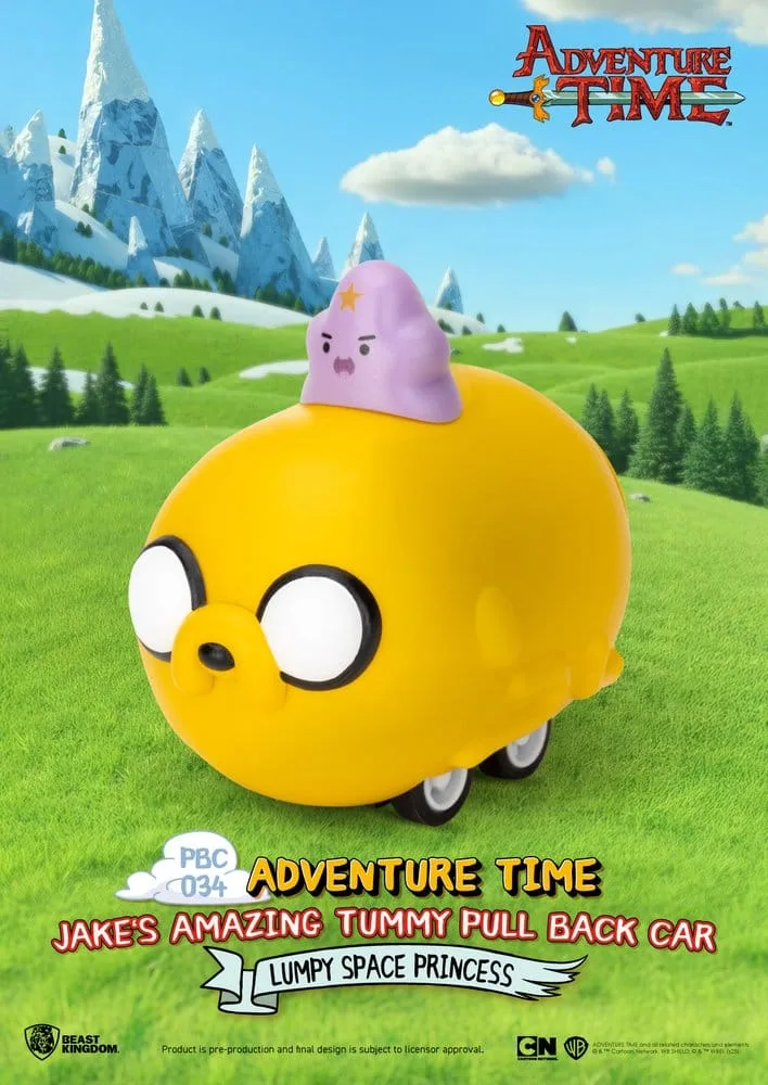 Adventure Time Pull Back Car – Jake’s Amazing Tummy 5 cm 7
