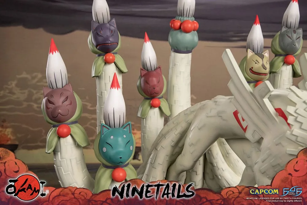 Okami Statue – Ninetails 51 cm 14