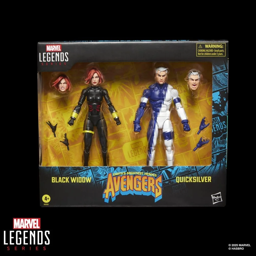 Avengers Actiefiguren – Black Widow & Quicksilver 2-pack 15 cm 3