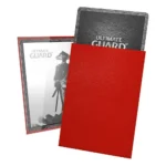 Ultimate Guard Card Sleeves – Katana Japanese Size Red 62 x 89 mm 2