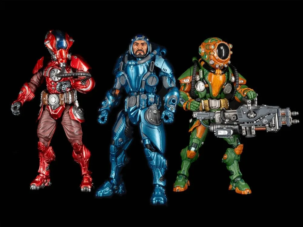 Cosmic Legions Figuren-Zubehör – T.U.5.C.C. Soldiers Upgrade Set 2