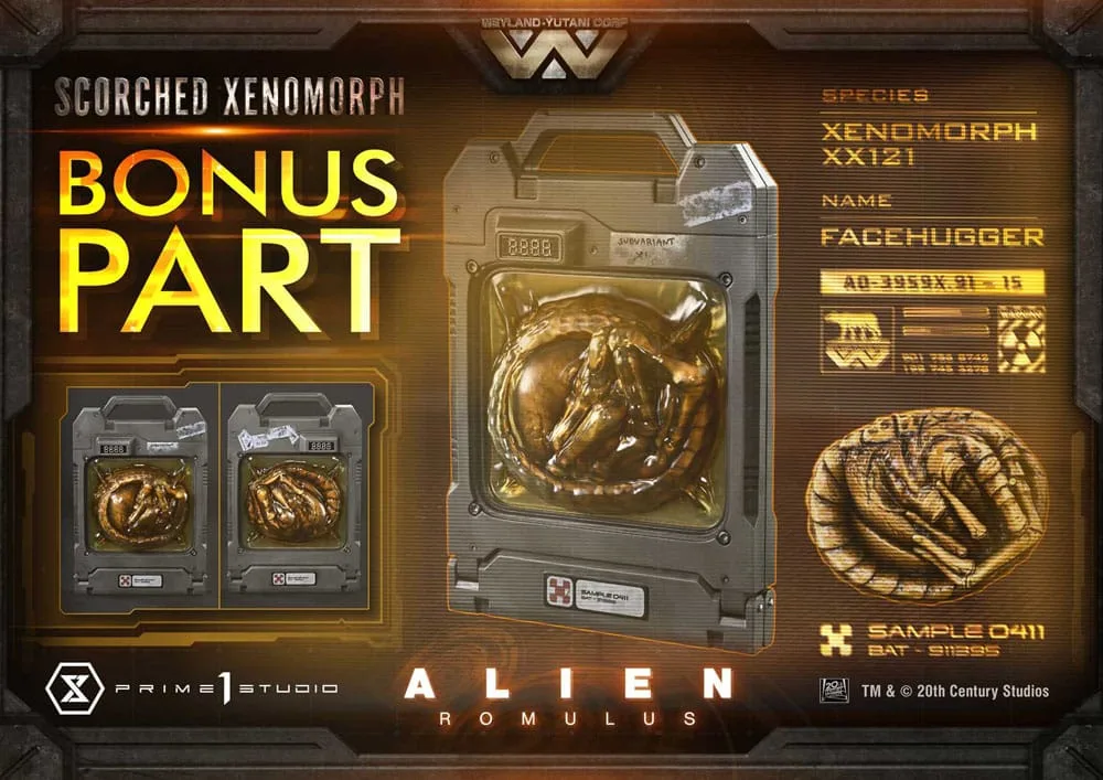 Alien Romulus Statue – Scorched Xenomorph Deluxe Bonus 98 cm 2