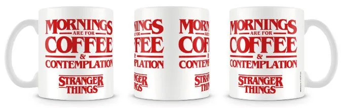 Stranger Things Mug – Coffee and Contemplation 315 ml