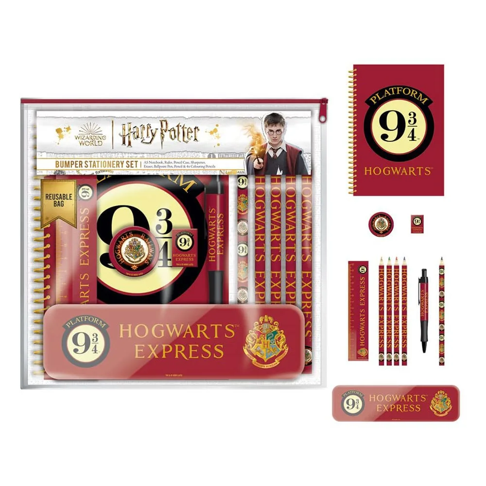 Harry Potter Stationery Set – Platform 9 3/4 11 Pieces