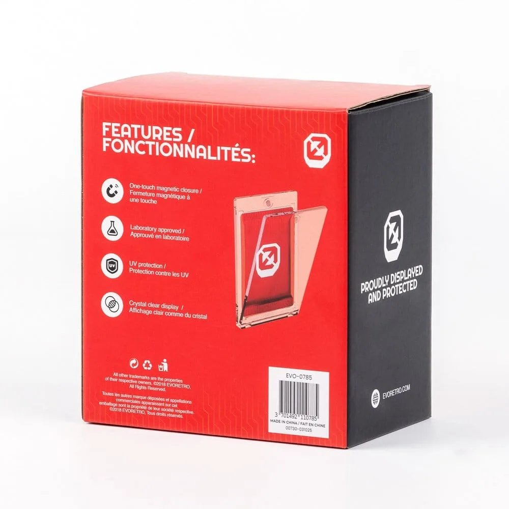 Booster Pack Acrylic Cases – Magnetic One Touch 10-Pack 12