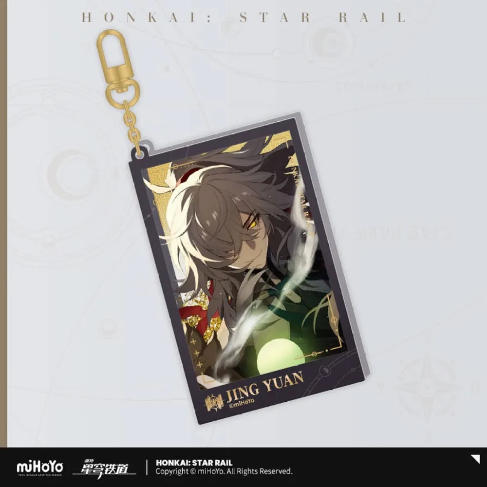 Honkai Star Rail Keychain – Jing Yuan Glitter 9 cm