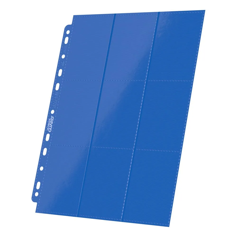 Ultimate Guard Binder Pages – Blue 18-Pocket Side-Loading 10-Pack 4