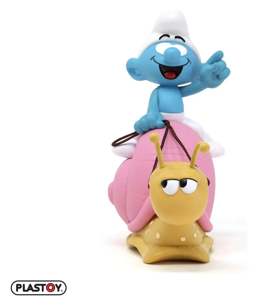 The Smurfs Money Box – Smurf on a Snail 19 cm 2