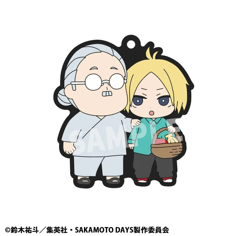 Sakamoto Days Rubber Charms – Buddycolle Vol. 2 Set of 6 7 cm 2
