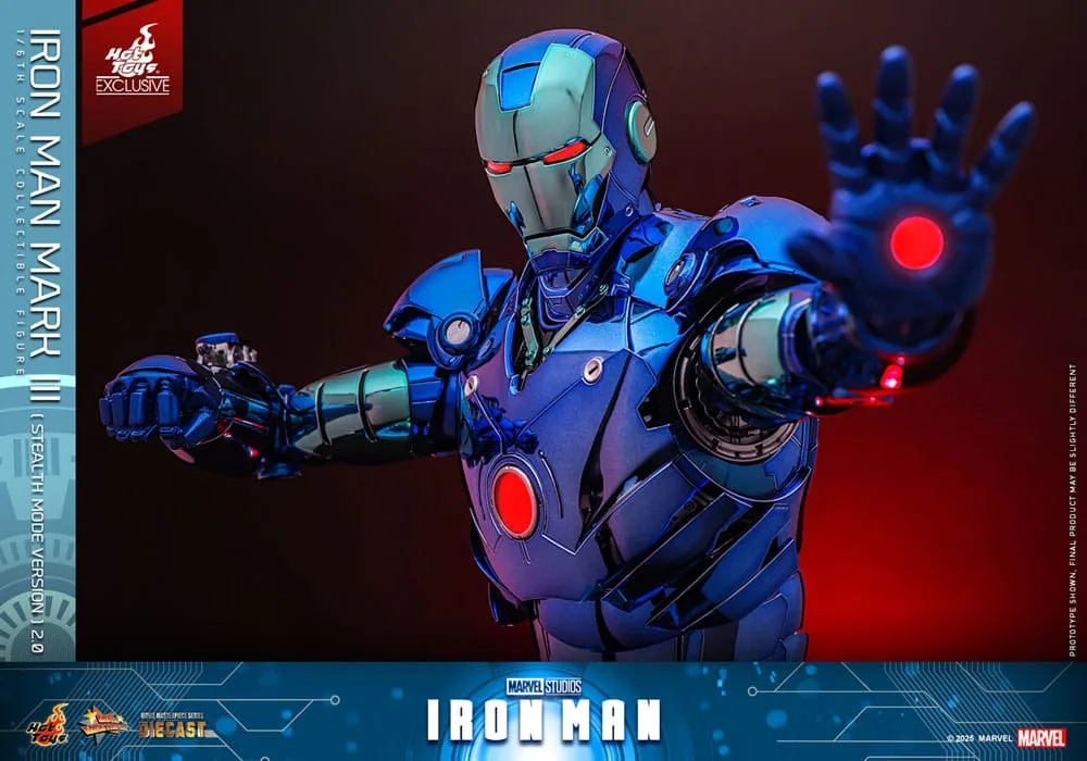 Iron Man Action Figure – Mark III Stealth Mode 2.0 33 cm 17