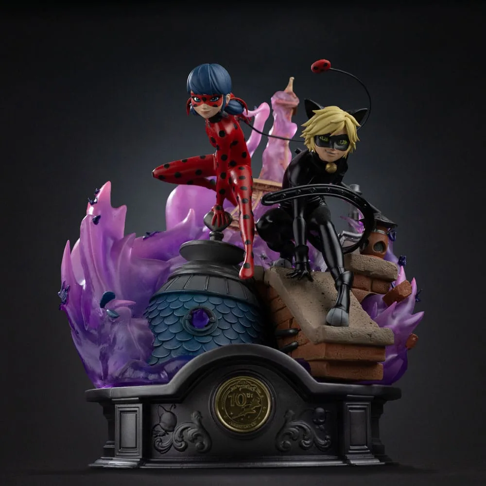 Miraculous Statue – Ladybug and Cat Noir Signed Edition 23 cm 2