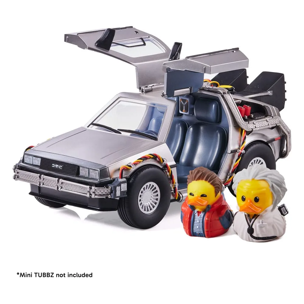 Back to the Future Vehicle Figure – Tubbz DeLorean 13 cm 5