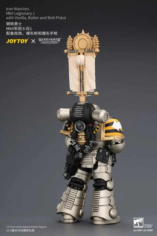 Warhammer Action Figure – Iron Warriors MkII Legionary 1 12.3 cm 11