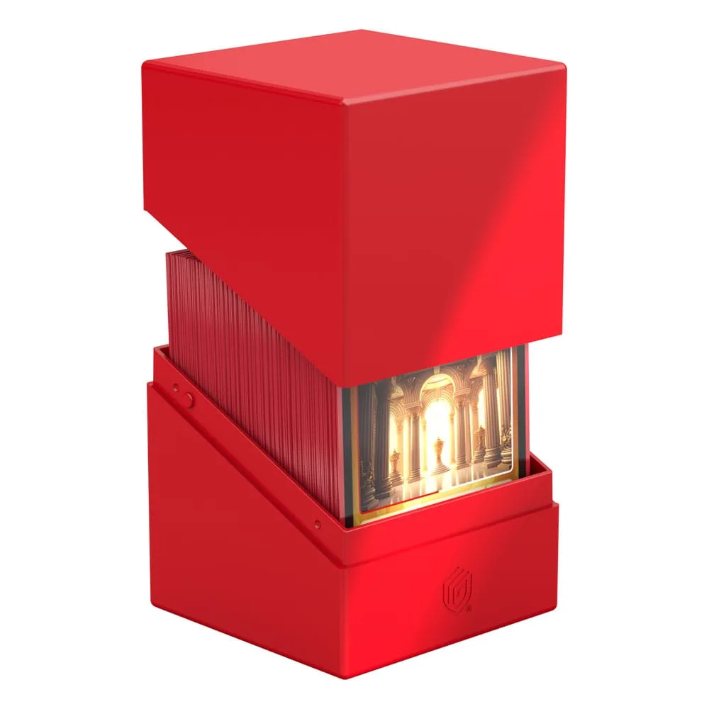 Ultimate Guard Deck Box – Boulder 100+ Solid Red 3