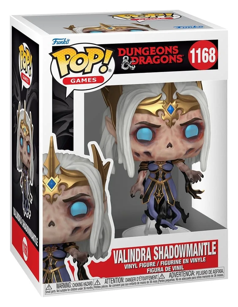 Dungeons & Dragons Vinyl Figure – Valindra Shadowmantle POP! 9 cm 2