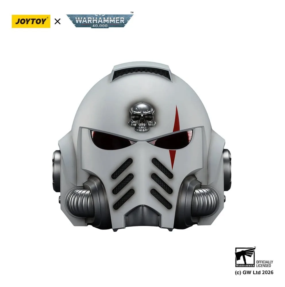 Warhammer 40,000 Helmet Replica – White Scars MkX 1/1 30 cm