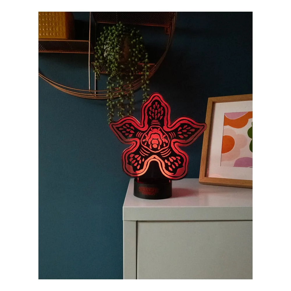 Stranger Things Light – Laser-Etched Demogorgon 3