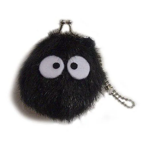 My Neighbor Totoro Plush Coin Purse – Soot Sprite 8 x 6 cm