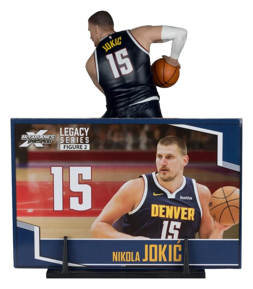 NBA Posed Figure – SportsPicks Nikola Jokic Denver Nuggets 16 cm 5