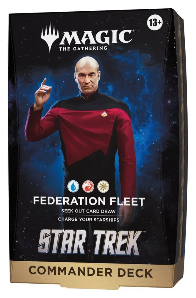 Magic the Gathering Commander Decks – Star Trek Case of 4 2