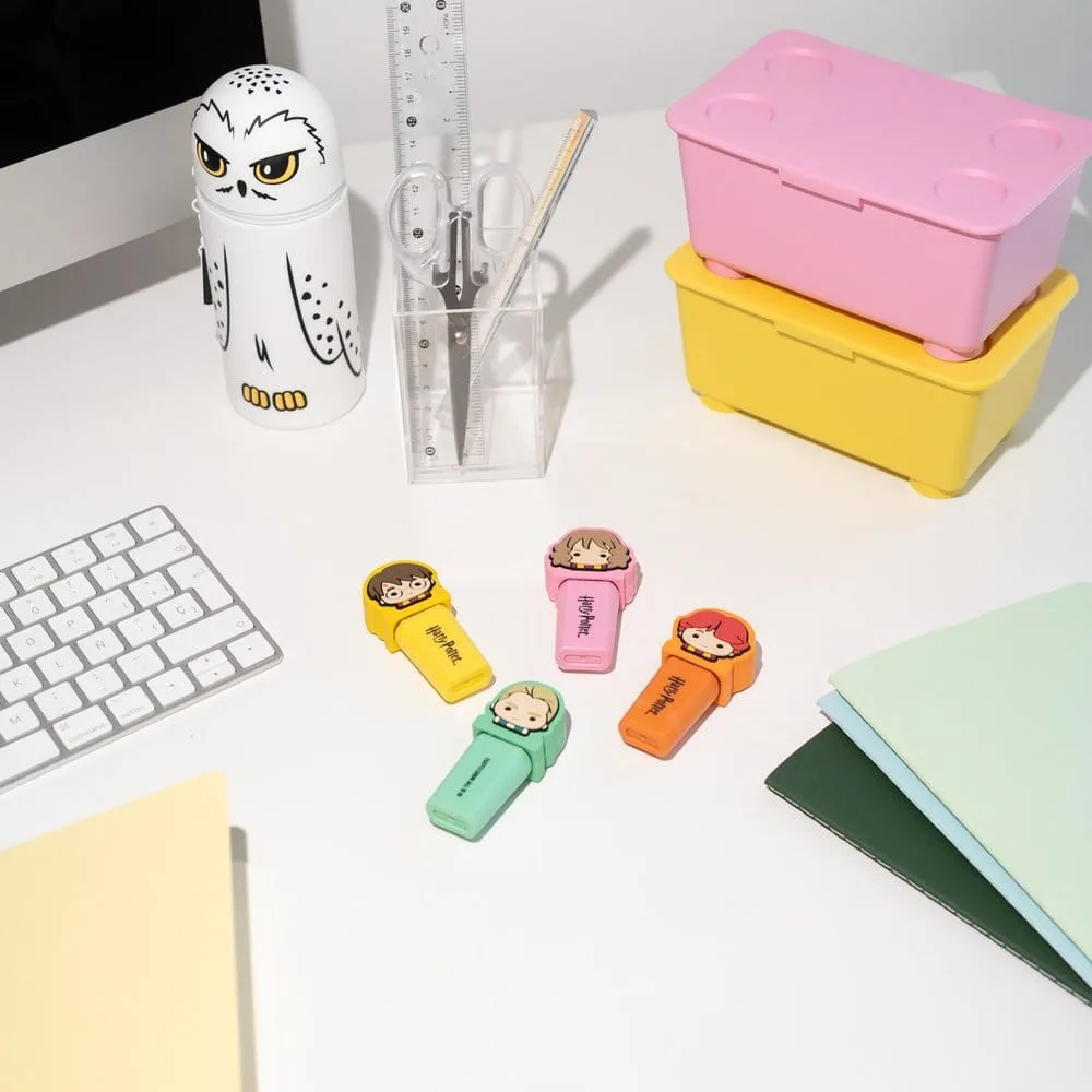Harry Potter Highlighter Set – 4 Colours with 3D Toppers 2