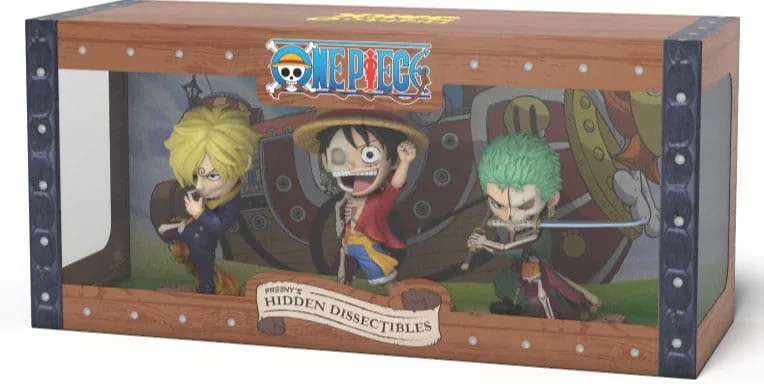 One Piece Vinyl Figures – Freeny Luffy Zoro and Sanji 10 cm
