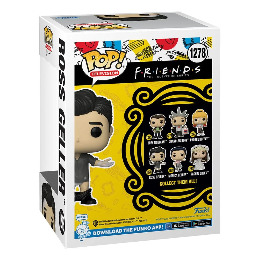 Friends Pop TV Figure – Ross with Leather Pants 9 cm 3