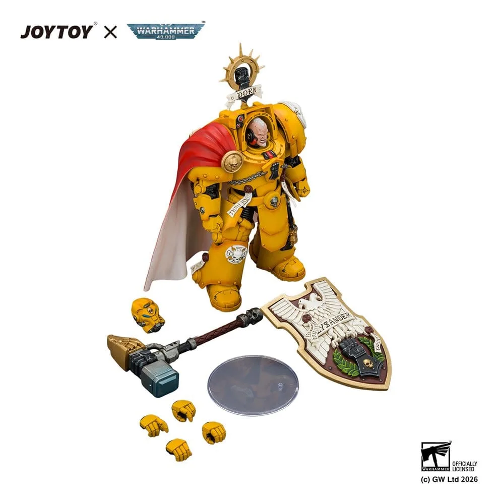 Warhammer Action Figure – Imperial Fists Darnath Lysander 14 cm 6