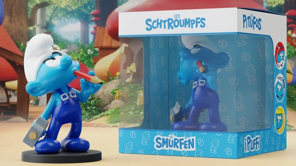 The Smurfs Resin Statue – Handy 11 cm 4